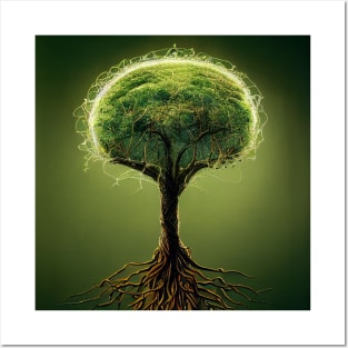 Yggdrasil World Tree of Life Posters and Art